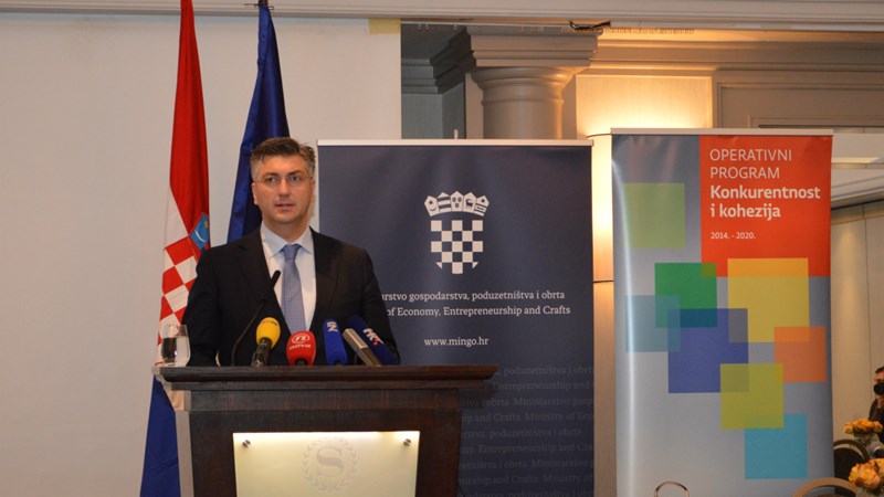 Predsjednik Vlade: U istraživanju, razvoju i inovacijama veliki je potencijal rasta hrvatskog gospodarstva